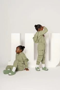 Deals JLUXLABEL Store 13 JLUXLABEL SAGE JLUXKIDS UNISEX CARGO JOGGERS