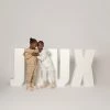 JLUXLABEL WHITE JLUXKIDS UNISEX CARGO JOGGERS