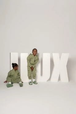 JLUXLABEL SAGE JLUXKIDS UNISEX CARGO JOGGERS