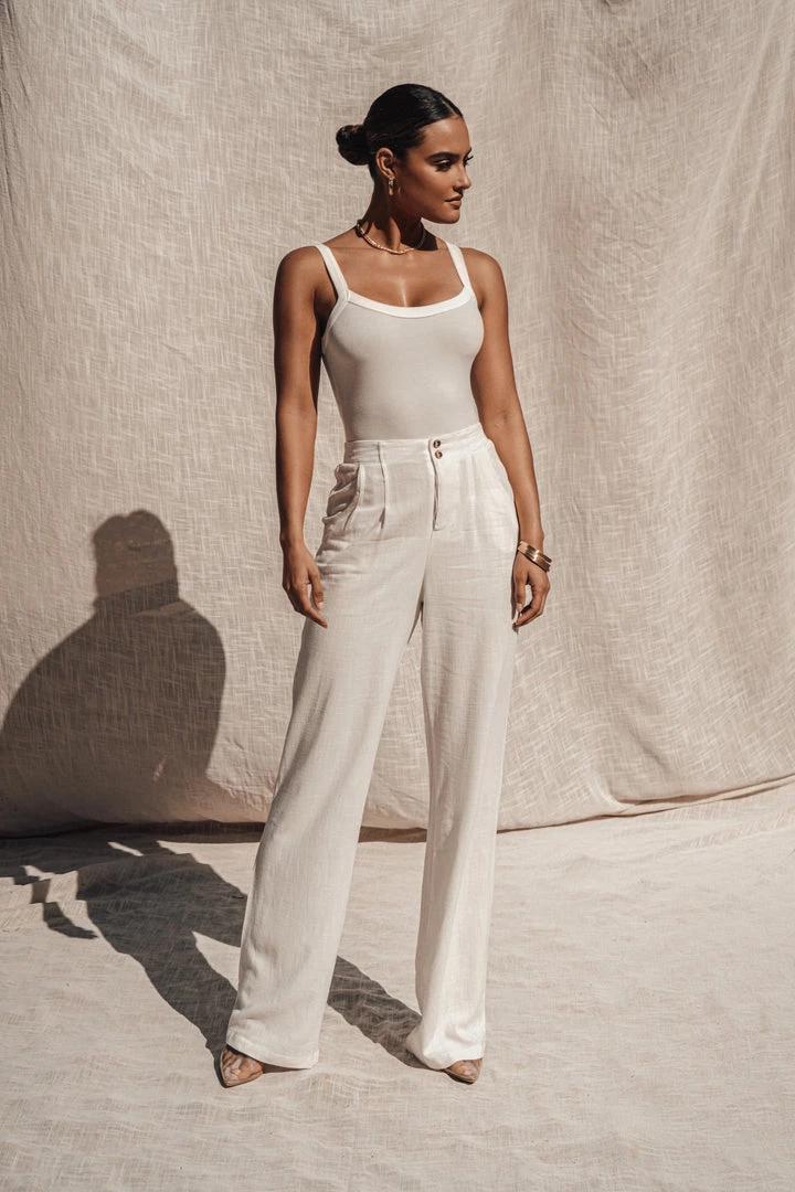 JLUXLABEL IVORY THEA LINEN PANT NEW ARRIVALS 3 JLUXLABEL IVORY THEA LINEN PANT NEW ARRIVALS