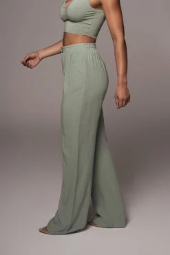 JLUXLABEL SAGE THEA LINEN PANT NEW ARRIVALS