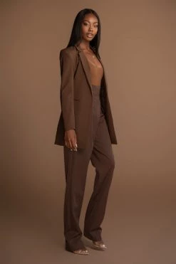 JLUXLABEL CHOCOLATE ALAIA WIDE LEG PANTS 13 JLUXLABEL CHOCOLATE ALAIA WIDE LEG PANTS