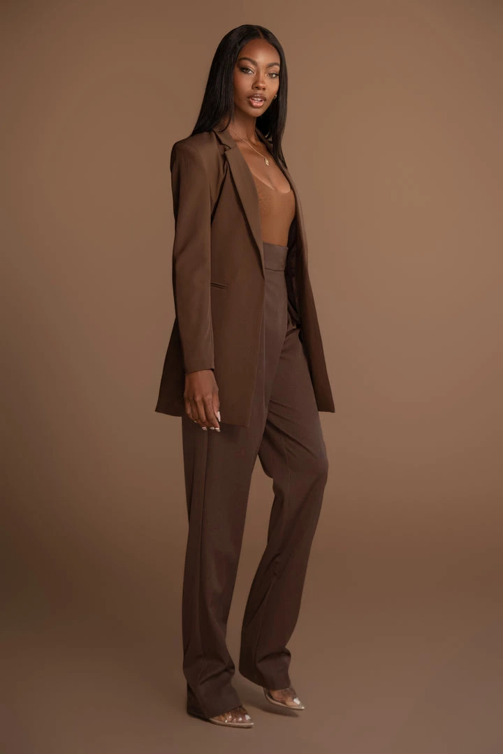 JLUXLABEL CHOCOLATE ALAIA WIDE LEG PANTS 7 JLUXLABEL CHOCOLATE ALAIA WIDE LEG PANTS