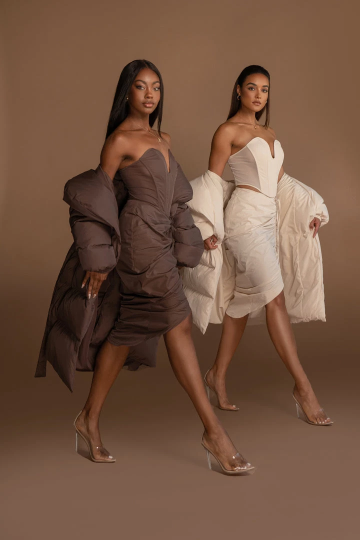 JLUXLABEL SALE CHOCOLATE MAISY RUCHED SKIRT 13 JLUXLABEL SALE CHOCOLATE MAISY RUCHED SKIRT