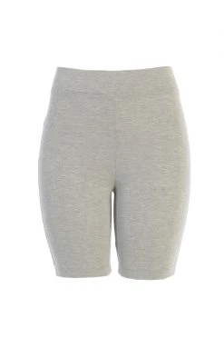 JLUXLABEL BODYBASIX GREY TENLEY BIKER SHORTS NEW ARRIVALS