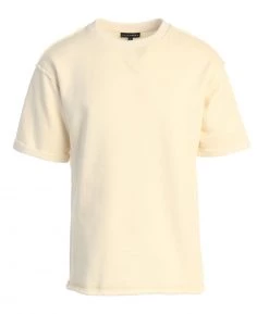 JLUXLABEL BUTTERCREAM LOGAN RAW EDGE TEE