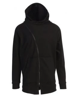 JLUXLABEL BLACK JORDYN MEN'S ZIP UP 25 JLUXLABEL BLACK JORDYN MEN'S ZIP UP
