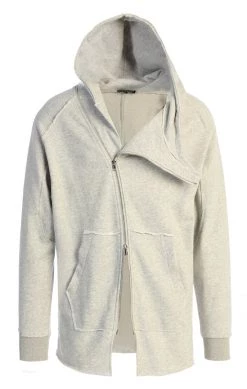 JLUXLABEL GREY JORDYN MEN'S ZIP UP SALE