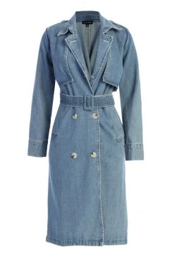 JLUXLABEL ZANDRA DENIM COAT