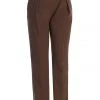JLUXLABEL CHOCOLATE ALAIA WIDE LEG PANTS
