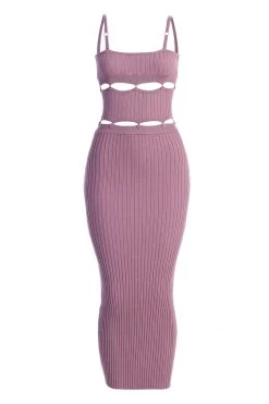 JLUXLABEL VIOLET ELIZA MAXI DRESS