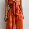JLUXLABEL ORANGE ANAHI TIE DYE SET
