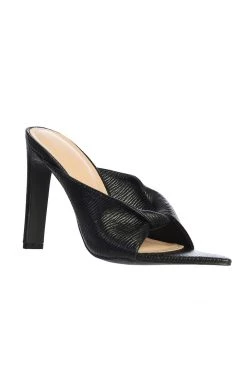 JLUXLABEL SALE BLACK ROMERA POINTED HEELS