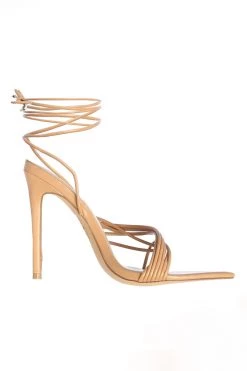 JLUXLABEL NUDE ALVANA POINTED TOE HEELS NEW ARRIVALS
