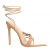 JLUXLABEL NUDE ALVANA POINTED TOE HEELS NEW ARRIVALS