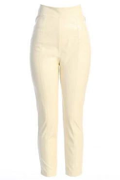 JLUXLABEL BUTTERCREAM BRISTOL CROC PANTS