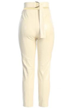 JLUXLABEL BUTTERCREAM BRISTOL CROC PANTS