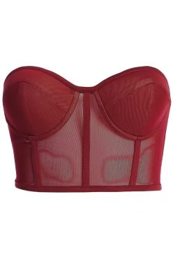 JLUXLABEL BERRY SHAYLA BUSTIER