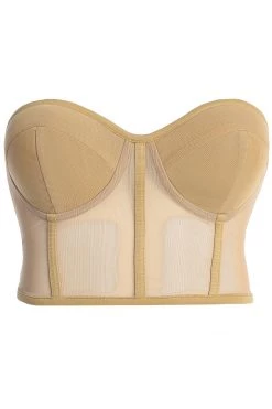 JLUXLABEL TAN SHAYLA BUSTIER NEW ARRIVALS 11 JLUXLABEL TAN SHAYLA BUSTIER NEW ARRIVALS