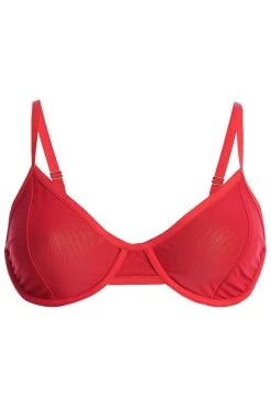 JLUXLABEL NEW ARRIVALS RED JONI BRALETTE