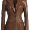 JLUXLABEL CHOCOLATE LORIA BLAZER SALE