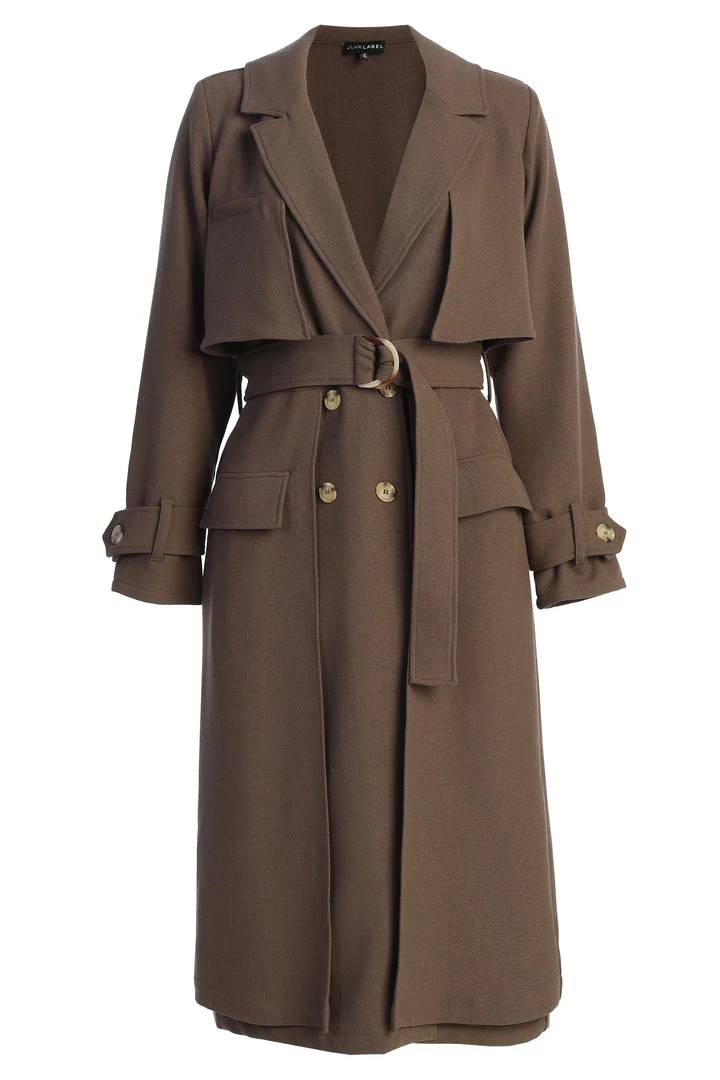 JLUXLABEL SALE CHOCOLATE SELF MADE COAT 3 JLUXLABEL SALE CHOCOLATE SELF MADE COAT