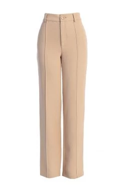 JLUXLABEL BOTTOMS CAPPUCCINO ARLETTE TROUSERS