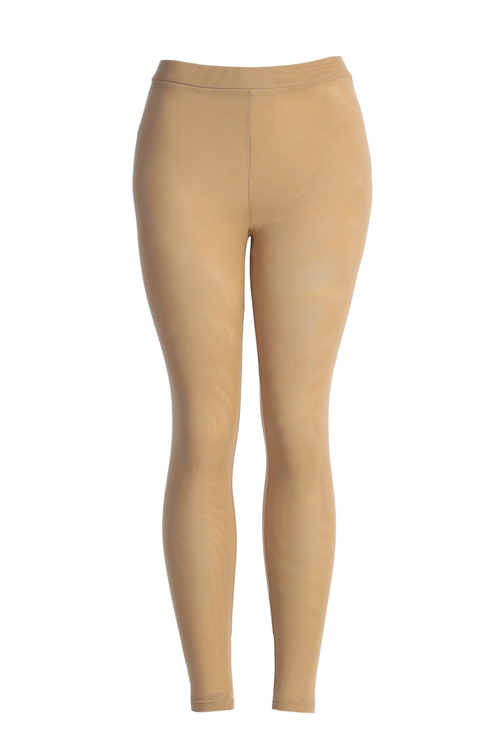 JLUXLABEL BEIGE NINA MESH PANTS 4 JLUXLABEL BEIGE NINA MESH PANTS