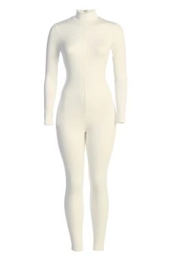 JLUXLABEL JLUXBASIX WHITE RAISA JUMPSUIT SALE