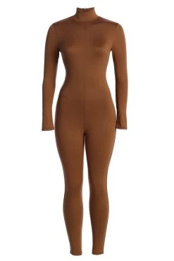 JLUXLABEL JLUXBASIX PECAN RAISA JUMPSUIT