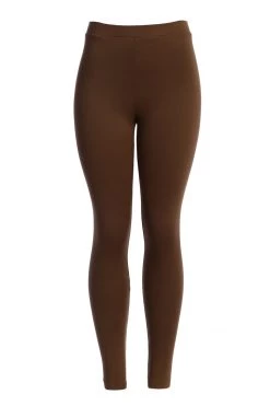 JLUXLABEL JLUXBASIX Chocolate Soft Leggings NEW ARRIVALS