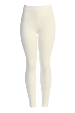 JLUXLABEL JLUXBASIX White Soft Leggings NEW ARRIVALS