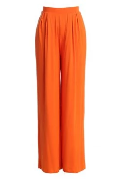 JLUXLABEL TANGERINE DEVYN WIDE LEG PANTS NEW ARRIVALS
