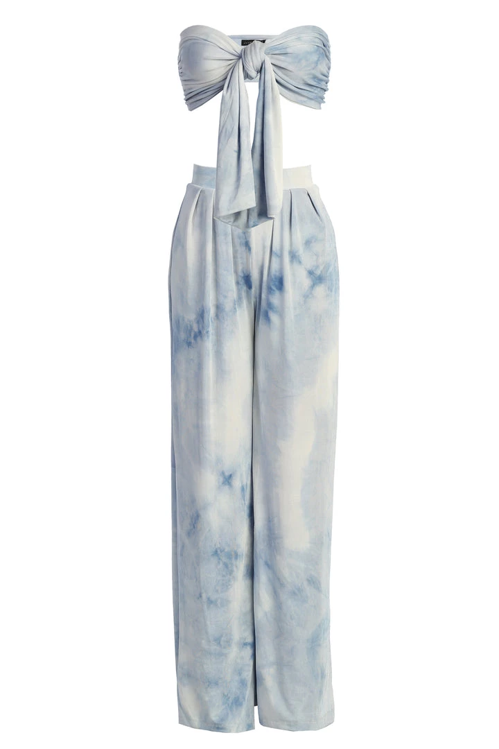 JLUXLABEL NEW ARRIVALS BLUE ANAHI TIE DYE SET 5 JLUXLABEL NEW ARRIVALS BLUE ANAHI TIE DYE SET