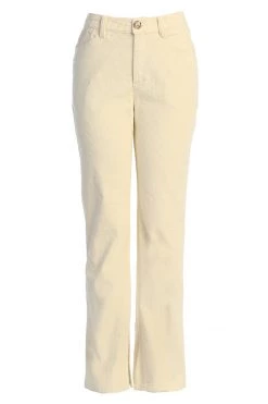 JLUXLABEL IVORY HEADING OUT CORDUROY PANTS