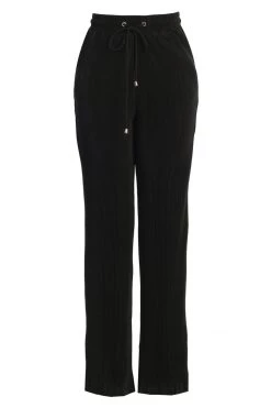 JLUXLABEL NOIR VERIA DRAWSTRING PANTS NEW ARRIVALS