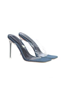 JLUXLABEL DENIM ROSETTA SQUARE TOE HEELS ACCESSORIES 8 JLUXLABEL DENIM ROSETTA SQUARE TOE HEELS ACCESSORIES