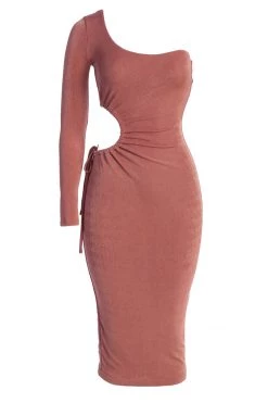 JLUXLABEL NEW ARRIVALS MAUVE IN THE MOMENT DRESS