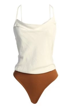 JLUXLABEL NEW ARRIVALS WHITE DIARA BODYSUIT