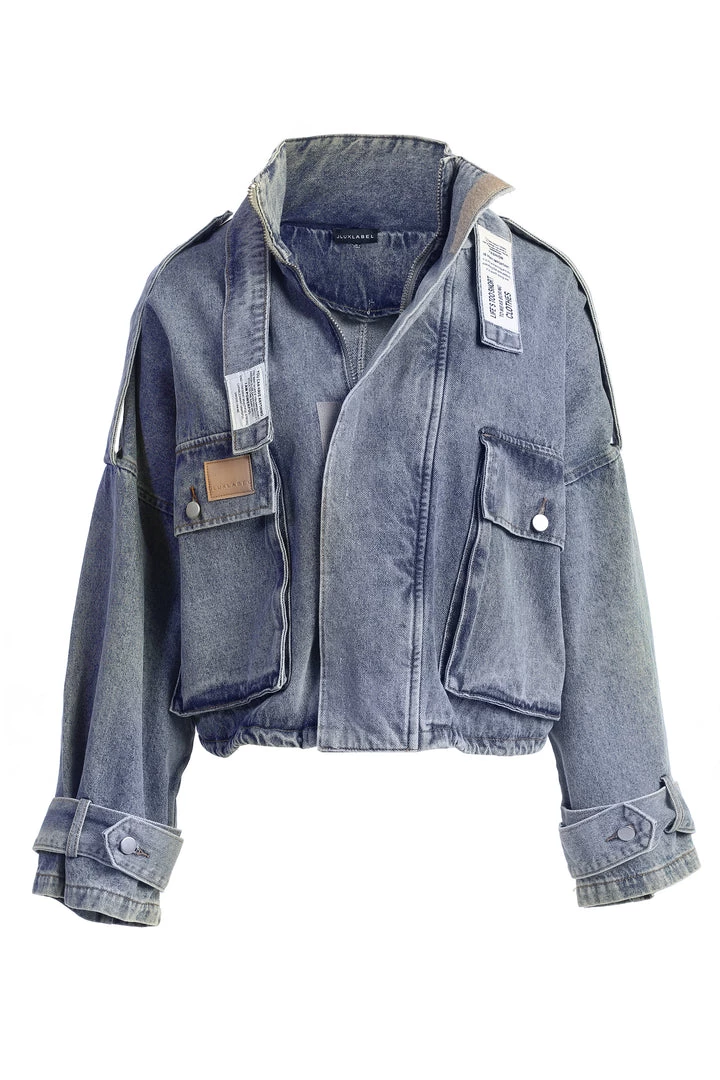 JLUXLABEL ESTHER UTILITY DENIM JACKET 4 JLUXLABEL ESTHER UTILITY DENIM JACKET
