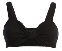 JLUXLABEL BLACK KILEY CROP TOP
