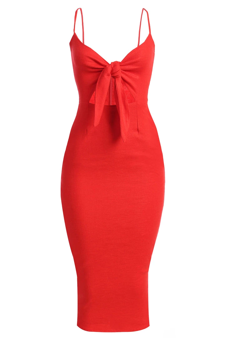 JLUXLABEL NEW ARRIVALS RED DOLORES LINEN DRESS 6 JLUXLABEL NEW ARRIVALS RED DOLORES LINEN DRESS