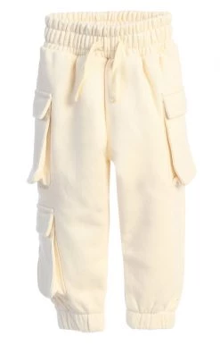 JLUXLABEL BUTTERCREAM JLUXKIDS UNISEX CARGO JOGGERS