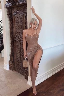 JLUXLABEL TAN ANTONEA SEQUIN BODYSUIT 19 JLUXLABEL TAN ANTONEA SEQUIN BODYSUIT