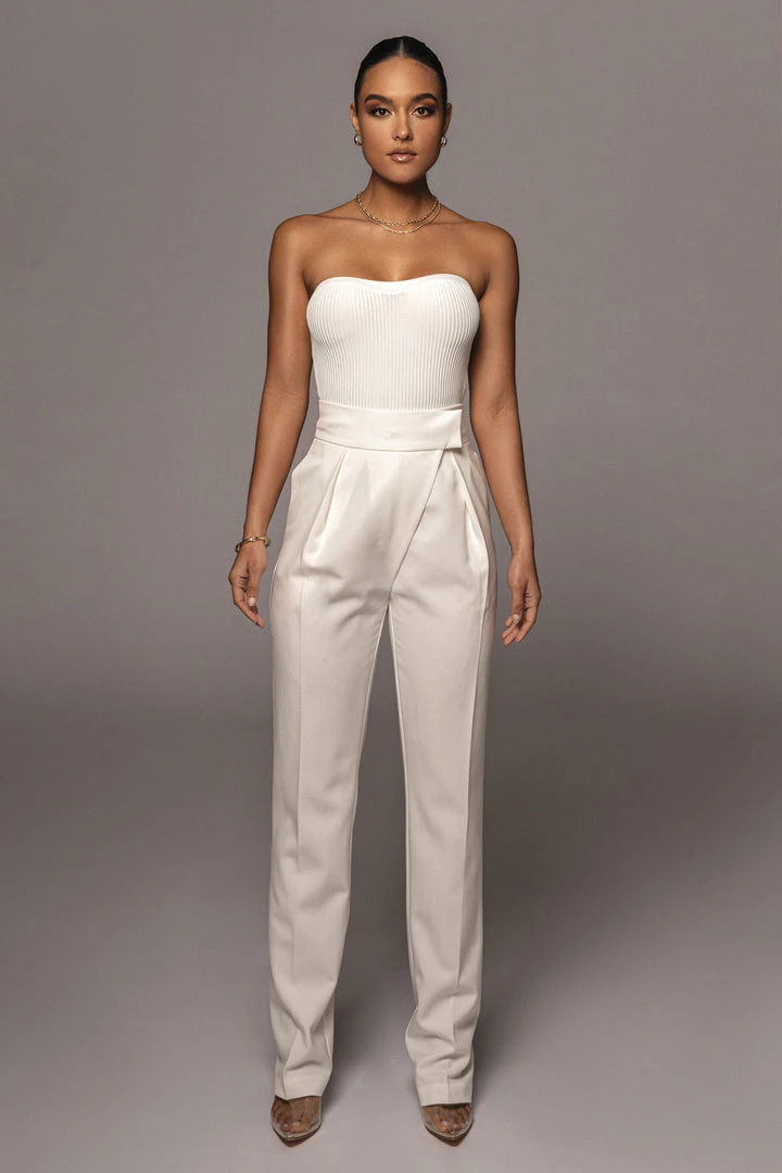 JLUXLABEL IVORY ALAIA WIDE LEG PANTS 12 JLUXLABEL IVORY ALAIA WIDE LEG PANTS