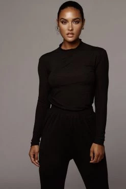 JLUXLABEL BLACK STEPH JOGGER SET