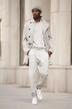 JLUXLABEL SALE GREY KALEB MEN'S JOGGERS