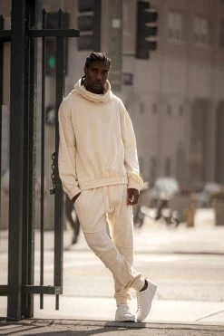 JLUXLABEL SALE BUTTERCREAM KALEB MEN'S JOGGERS