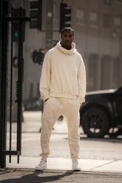 JLUXLABEL SALE BUTTERCREAM KALEB MEN'S JOGGERS