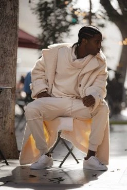 JLUXLABEL SALE BUTTERCREAM KALEB MEN'S JOGGERS